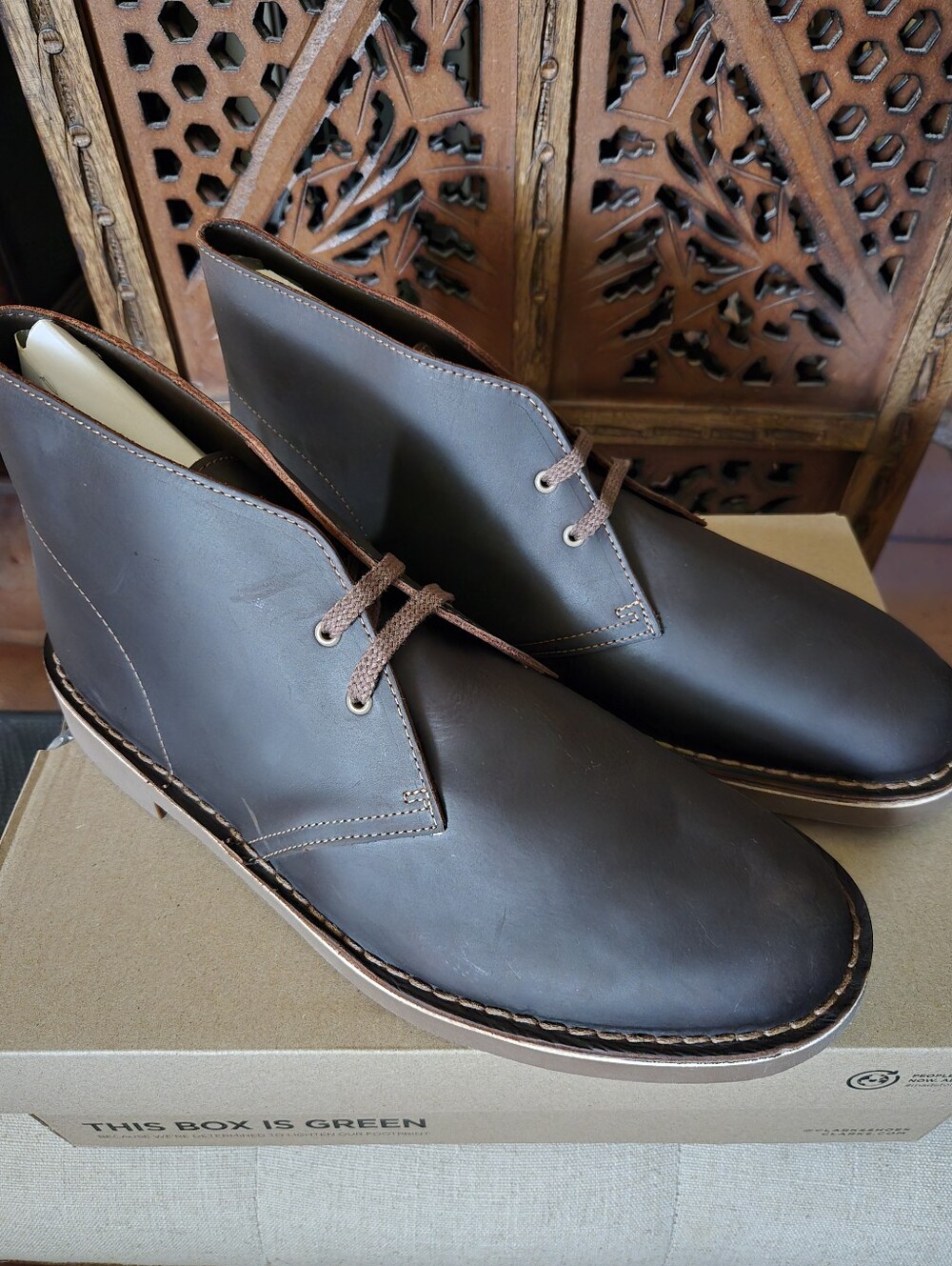 "Clarks Bushacre 2 Beeswax" NWT